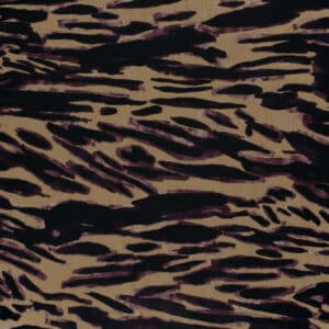 Viscose satijn abstract camel