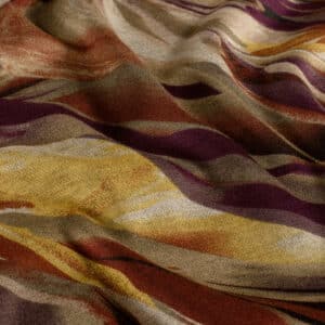 Poly viscose bladeren