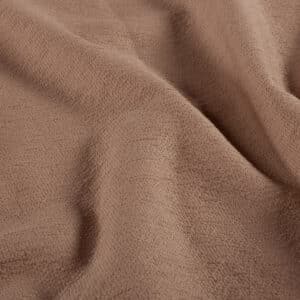 French terry crepe uni camel