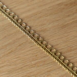 Galonband sierlijk 10mm goud
