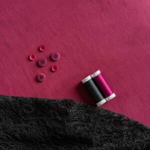 Heavy viscose twill berry