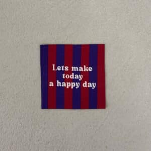 Loop&Label - Happy day - XXL label