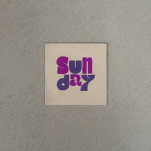 Loop&Label - Sunday - XXL label