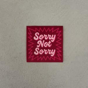 Loop&Label - Sorry not sorry - XXL Label