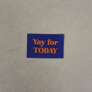 Loop&Label - Yay for today - XXL label