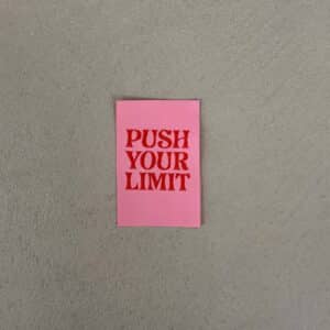 Loop&Label - Push you limit - XXL label