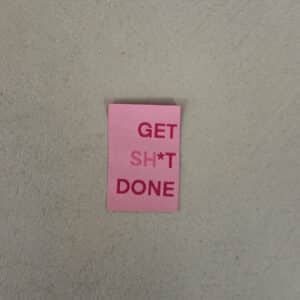 Loop&Label - Get sh*t done - XXL Label
