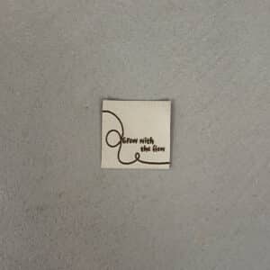 Loop&Label - Grew with the flow - klein label