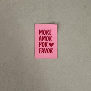 Loop&Label - More amore por favor - XXL label