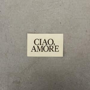 Loop&Label - Ciao amore - XXL label