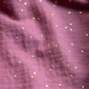 Hydrofiel gouden studs rosewood