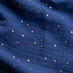 Hydrofiel gouden studs indigo