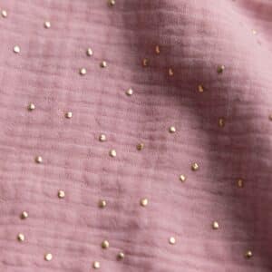 Hydrofiel gouden studs tea rose