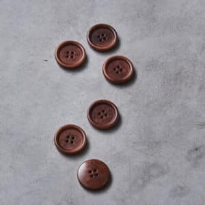 Meet Milk - Dish corozo knoop 25mm pecan