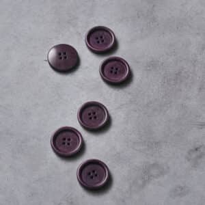 Meet Milk - Dish corozo knoop 25mm purple night