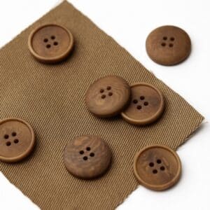 Mind the Maker - Corozo knoop 20mm camel