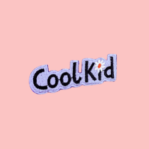 HejPatches - strijkapplicatie cool kid grape