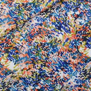 See You at Six - Ecovero viscose rayon satijn paint fun