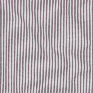Yarn dyed poplin strepen 3mm aubergine