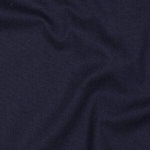 Poplin uni navy