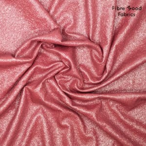 Fibre Mood - Crackle brushed foil donkerrood
