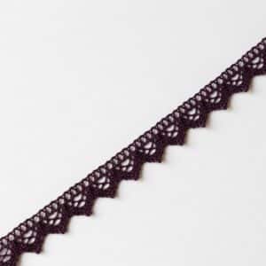 Sierband kant 16mm aubergine