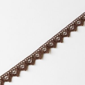 Sierband kant 16mm bruin