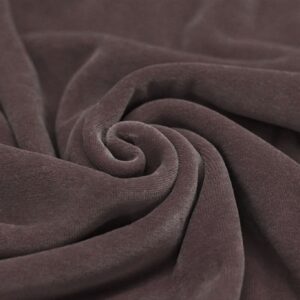 Nicky velours donker mauve