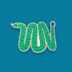 HejPatches - strijkapplicatie slang