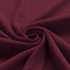 Rib jersey bordeaux