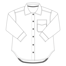 Bel'Etoile - Indy shacket kids (papieren patroon)