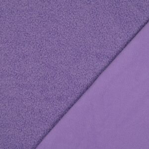 Teddy fleece double sided lila
