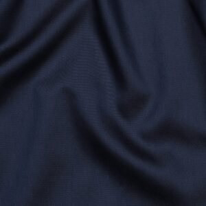 Katoen satijn uni navy