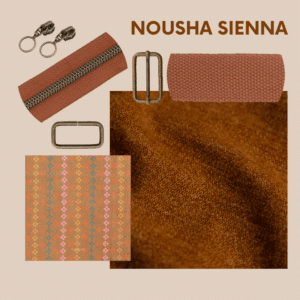 Naaipakket Nousha tas - sienna