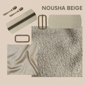 Naaipakket Nousha tas - beige