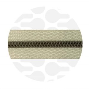 Van schie raamdecoratie & stoffen 4 Zipper zoo - nylon rits oatmeal beige - 1 meter
