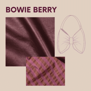 Naaipakket Bowie tas - berry