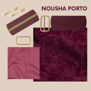 Naaipakket Nousha tas - porto
