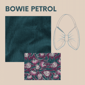 Naaipakket Bowie tas - petrol