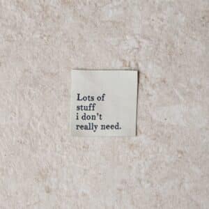 Van schie raamdecoratie & stoffen 9 Loop&label - lot's of stuff i don't really need - medium label