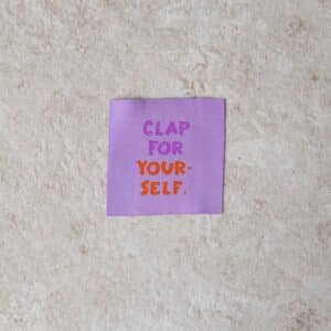 Loop&Label - Clap for yourself - XXL label