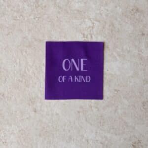 Loop&Label - One of a kind - XXL label