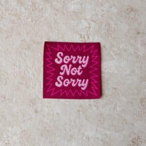 Loop&Label - Sorry not sorry - XXL Label