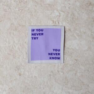 Loop&Label - If you never try - XXL