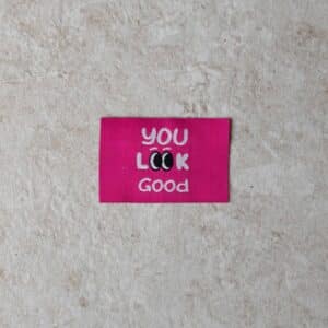 Loop&Label - You look good - XXL label