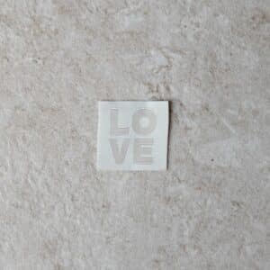 Loop&Label - Love - klein label