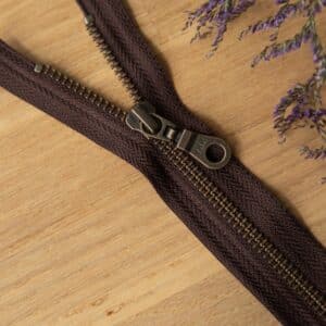 YKK - Metalen rits brons deelbaar - 40 | 60 cm