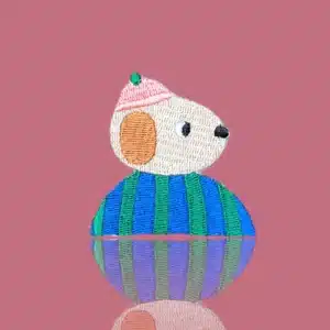 HejPatches - strijkapplicatie hond met pet