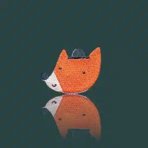 HejPatches - strijkapplicatie vos