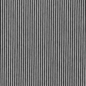 Van schie raamdecoratie & stoffen 9 Coupon 45cm denim stretch strepen zwart